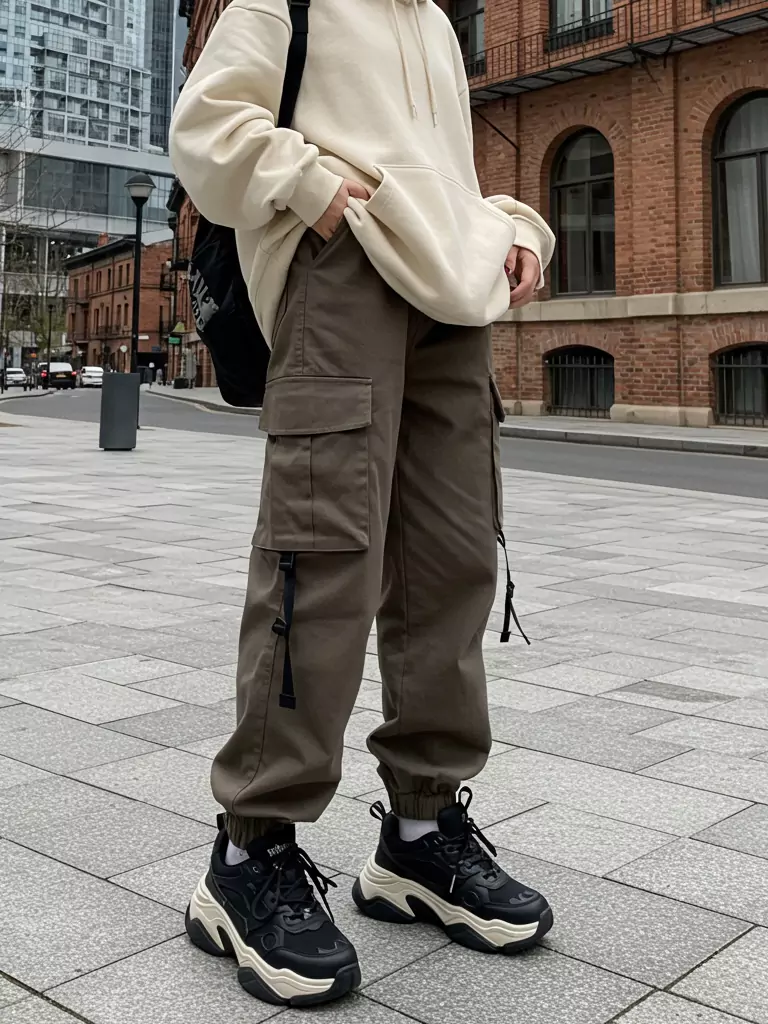 Oversized Hoodie Street Look