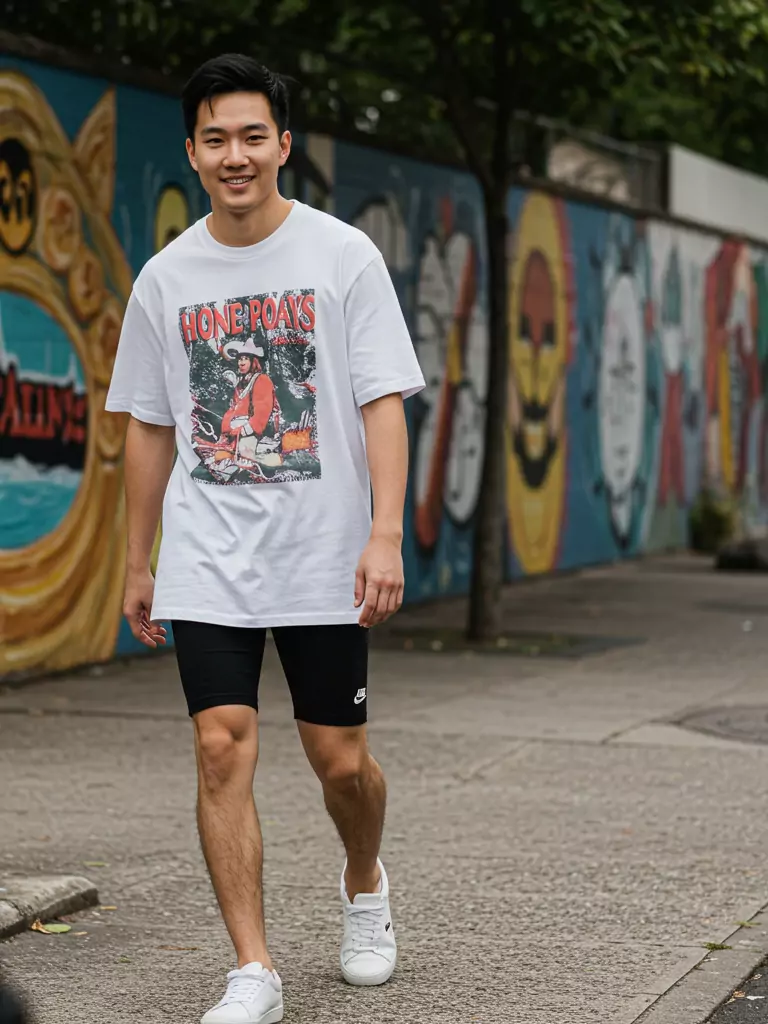 Pair with Biker Shorts