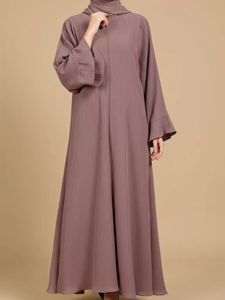 Pleated Skirt or Sleeve Abaya