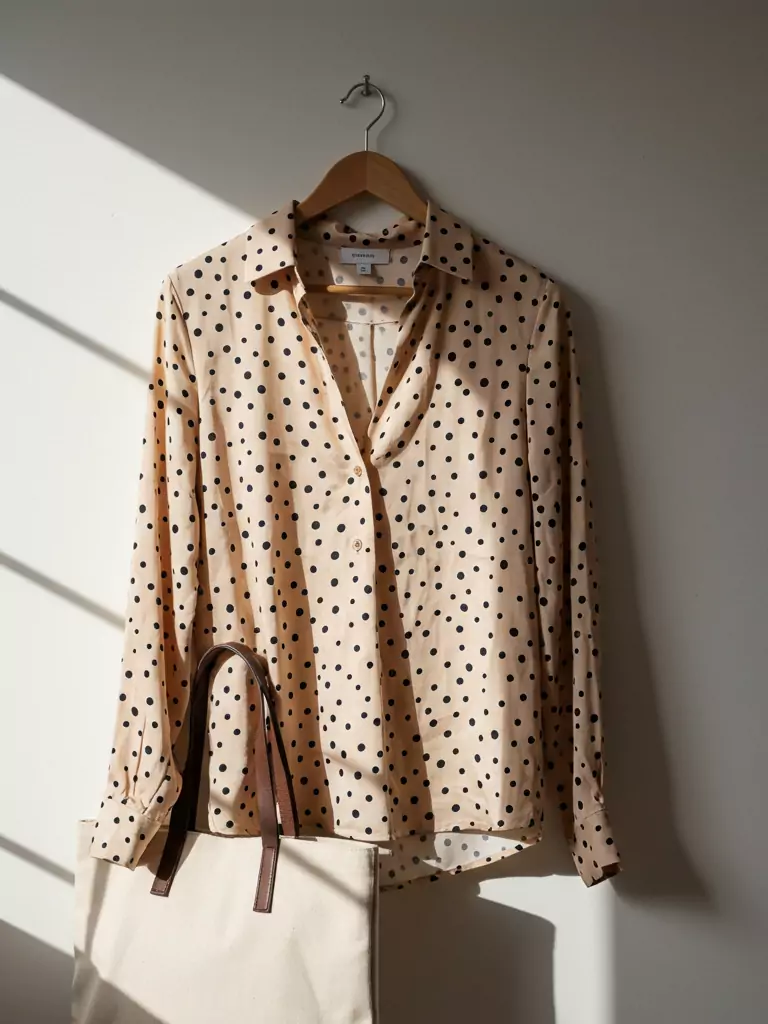 Printed Silk Blouse
