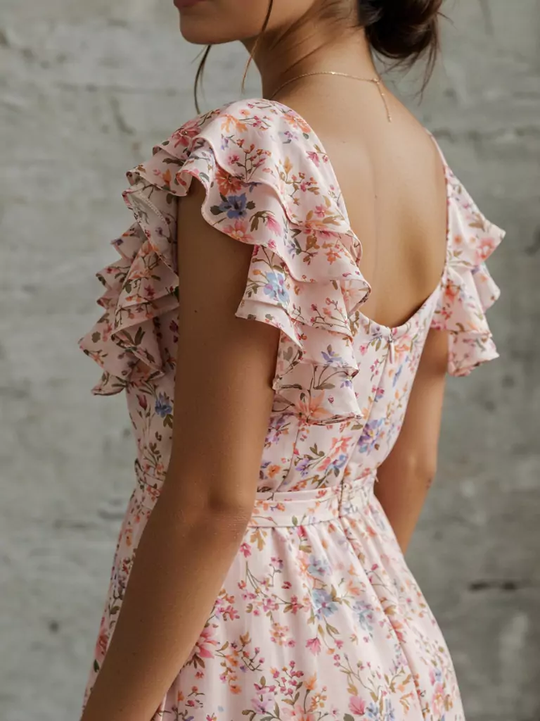 Ruffle or Flutter Sleeves