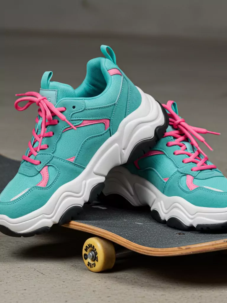 Skate-Inspired Chunky Sneakers