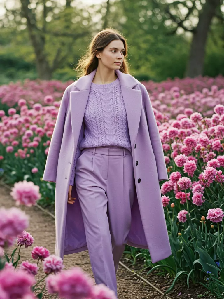 Soft Lavender Layers