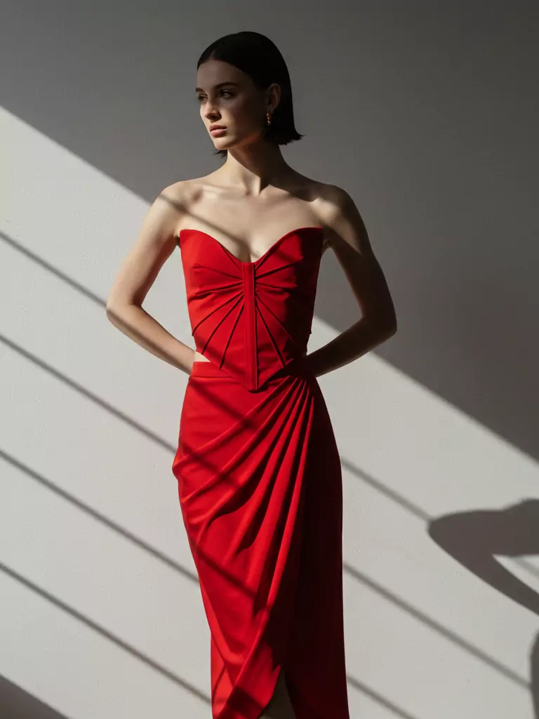 Strapless Butterfly Top