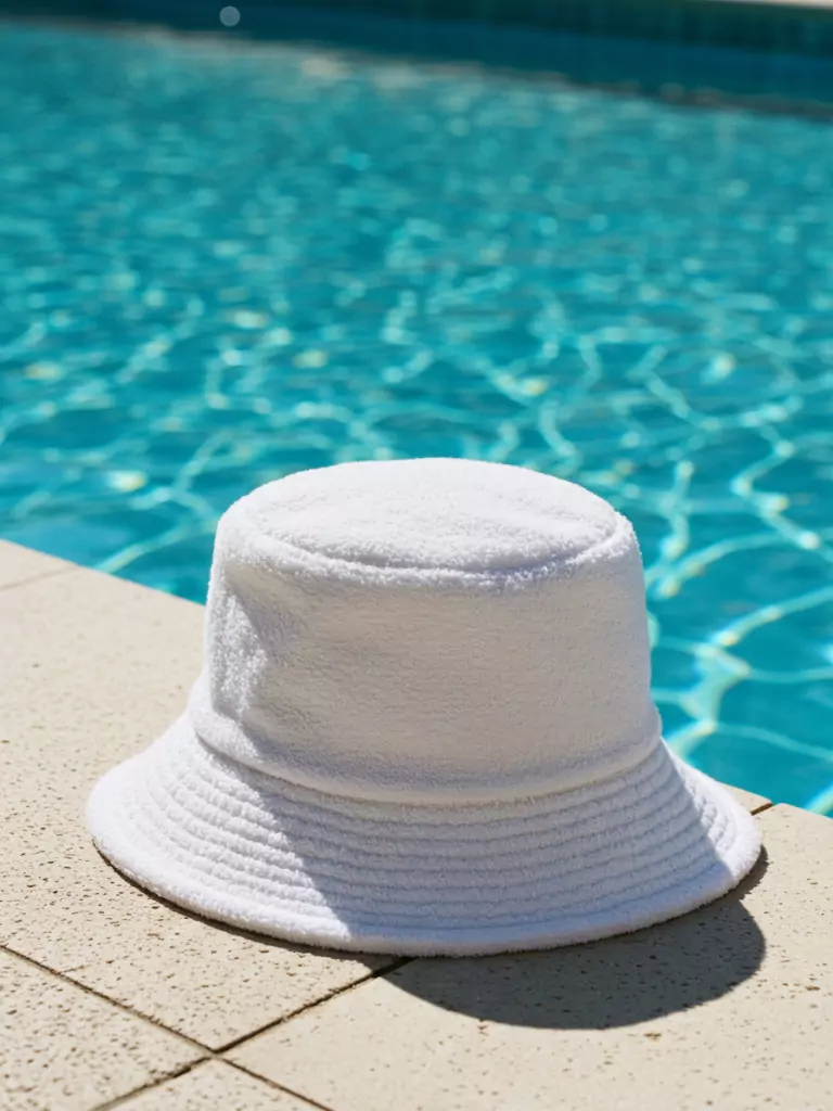 Terry Cloth Bucket Hat