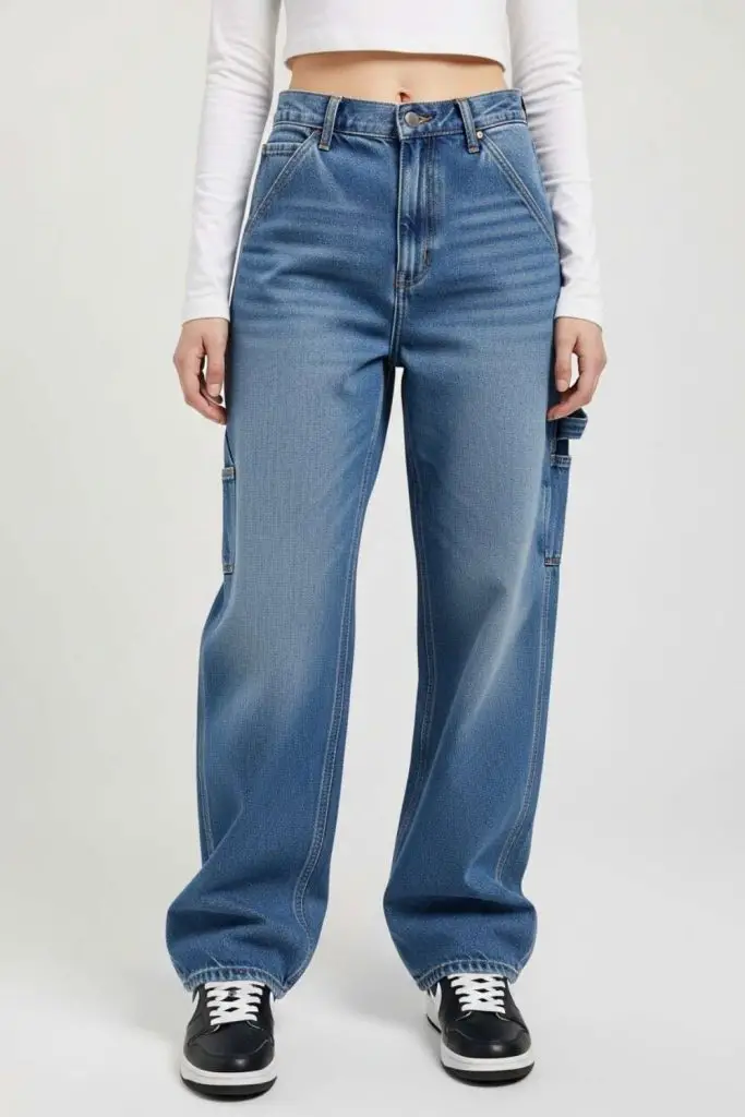 Barrel, Straight Wide, Low-Rise, Carpenter & Work Styles