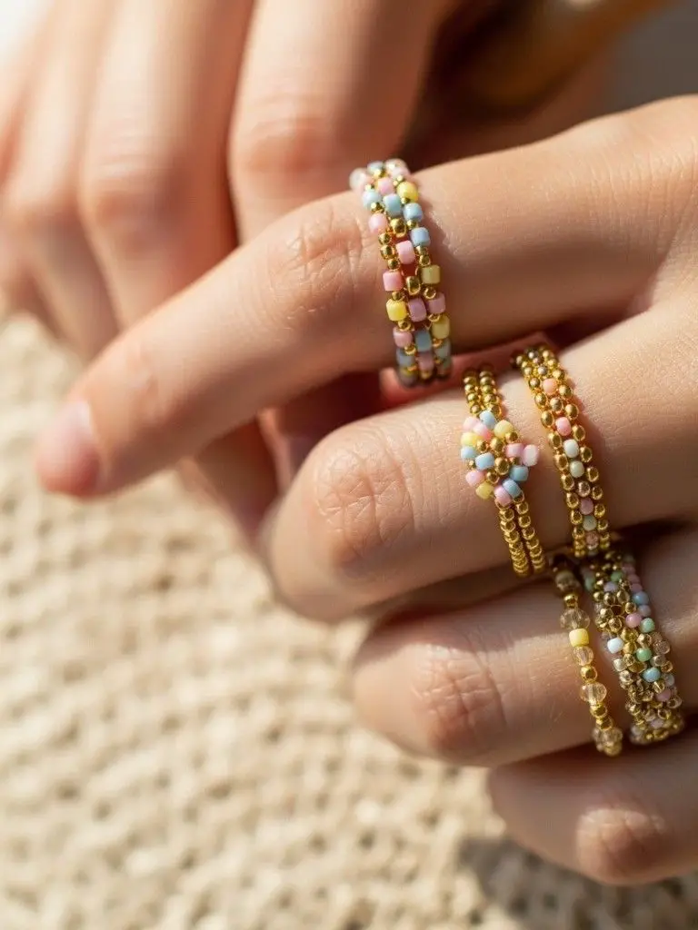 Beaded Rings