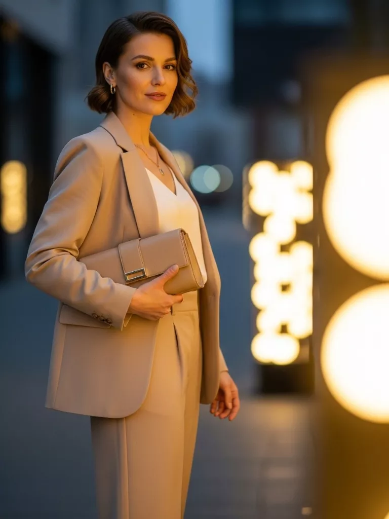 Chic Pantsuit Moment