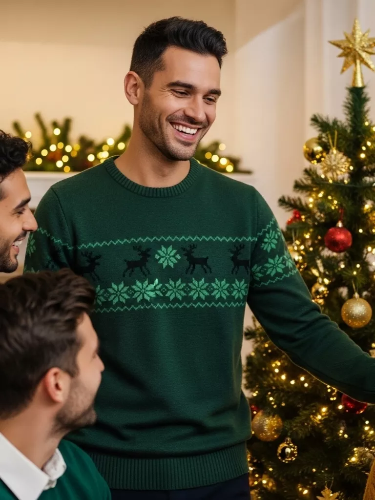 Christmas Sweater with a Twist