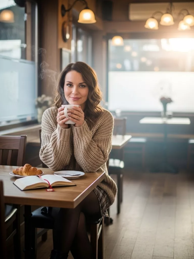 Chunky Knit + Mini Skirt Combo