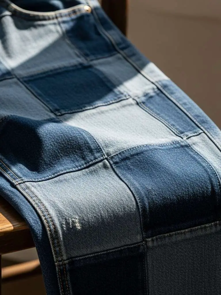 Classic Blue Patch Jeans