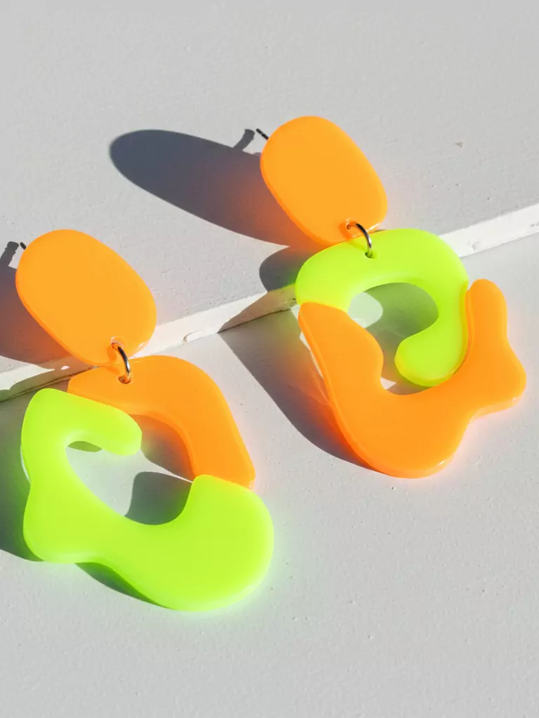 Color-Pop Acrylic Earrings