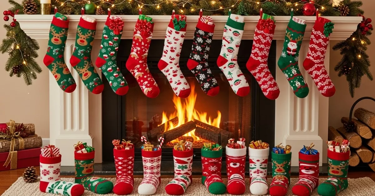 12 Christmas Sock Aesthetic Ideas for the Holiday Season