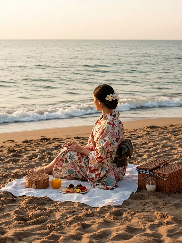 Easy Beach Blanket Substitute