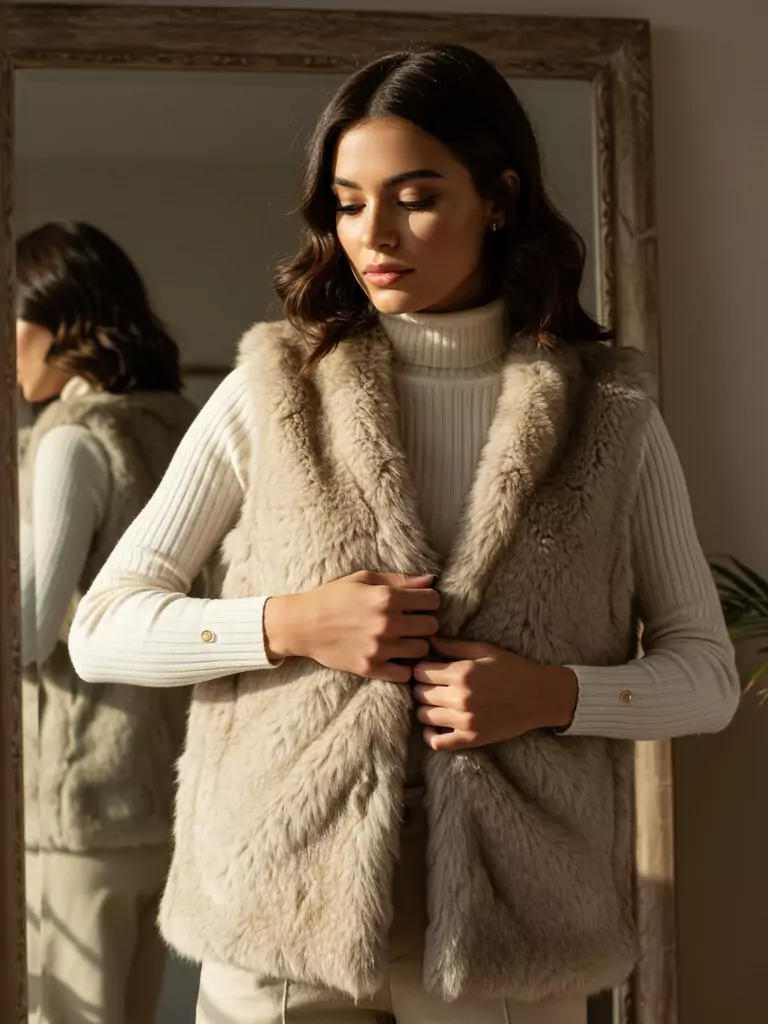 Faux Fur Vest