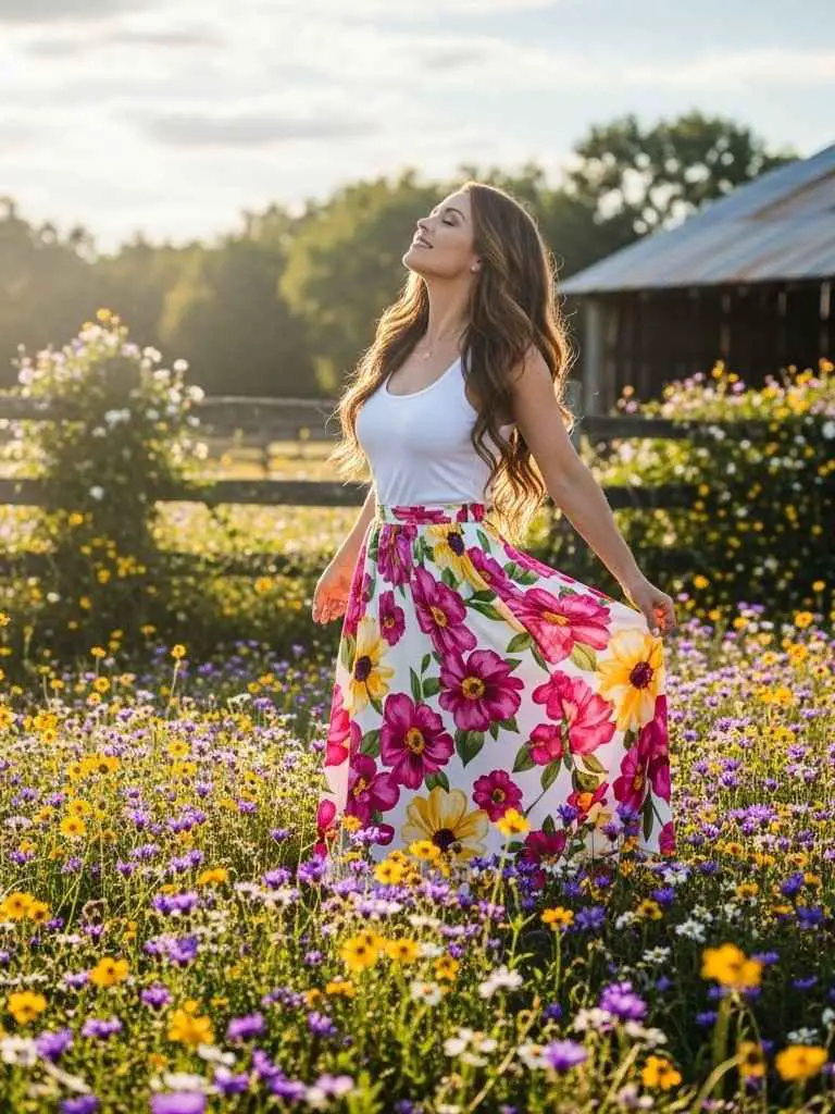 Floral Prints That Whisper Summer