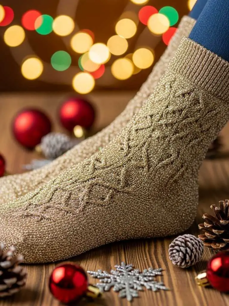 Glitter and Metallic Threads