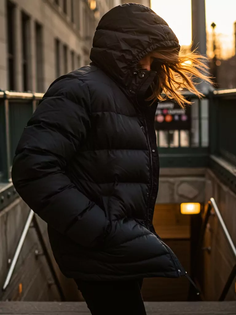 Hooded Street Puffer