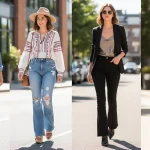 How To Style Flared Jeans: 6 Easy Outfits That Actually Work
