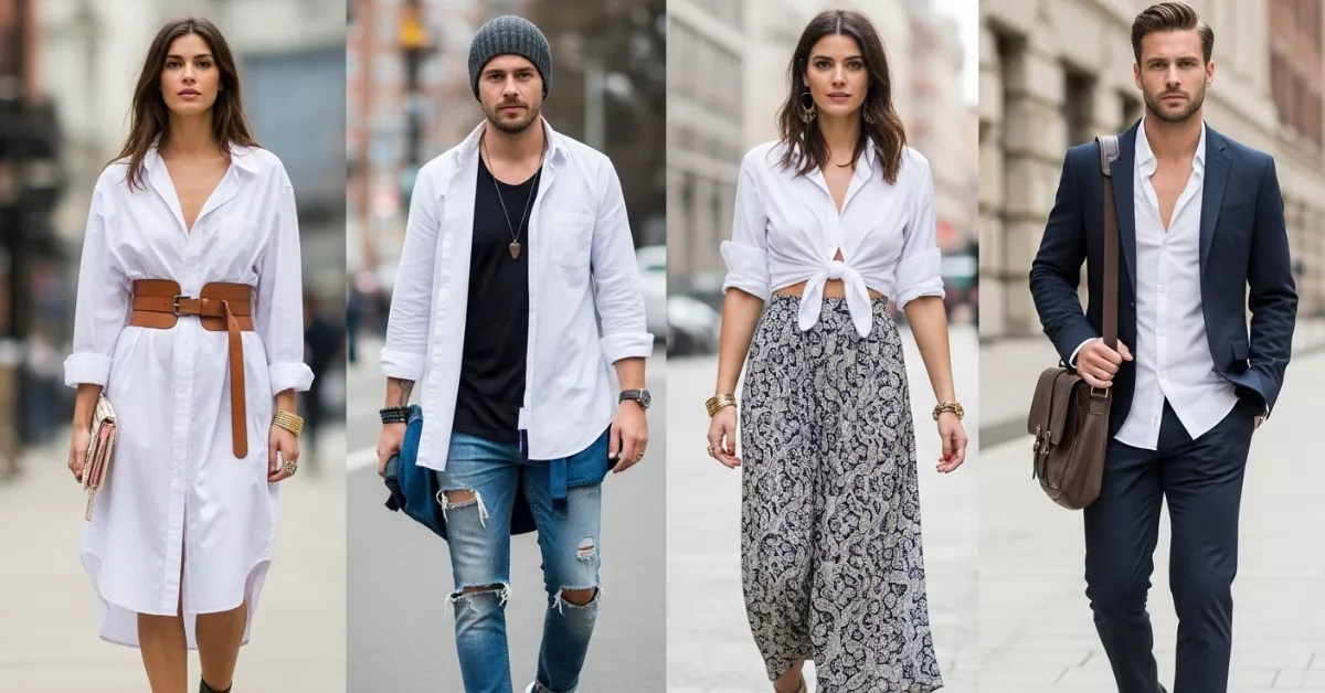 How to Fashion a White Shirt: Simple Ways to Look Effortlessly Stylish