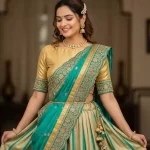 How to Wear a Saree Like a Lehenga