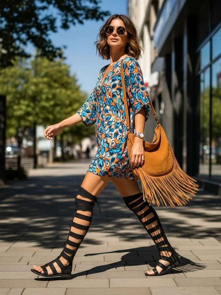 Knee-High Goddess Look