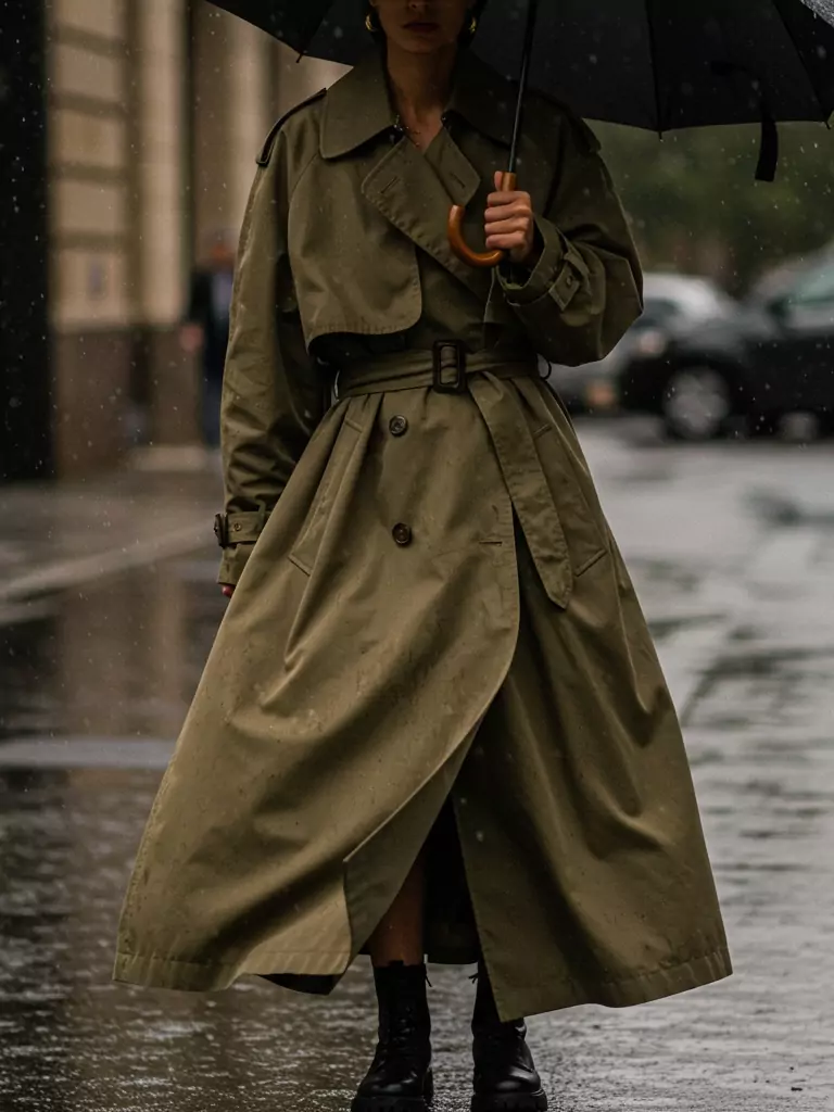 Longline Trench Coat