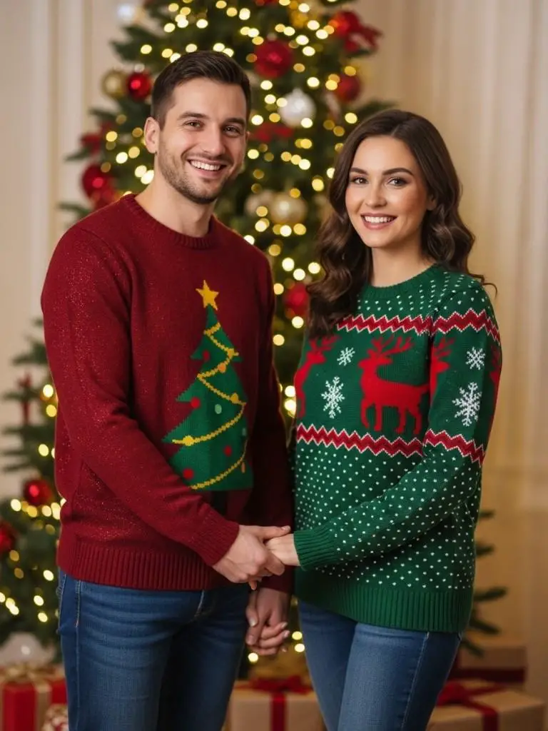 Matching Couple Sweaters