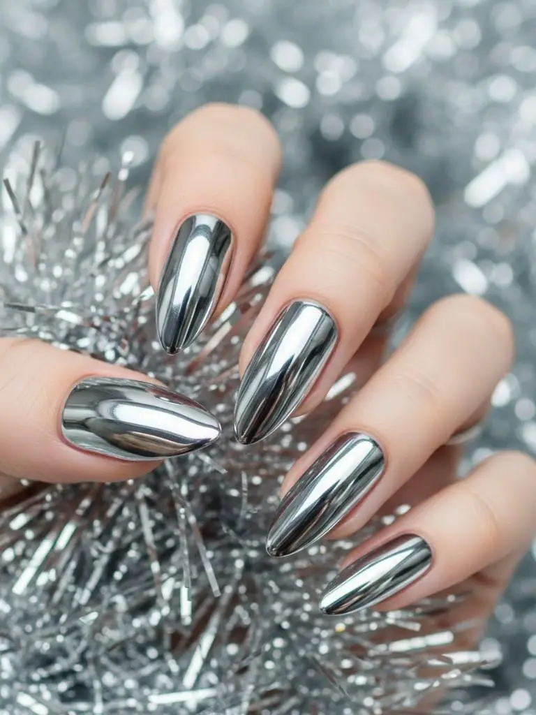 Metallic Silver Shine