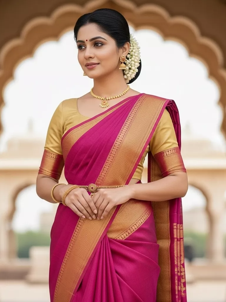 Nivi Style (The Classic Drape)