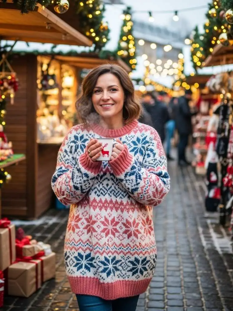 Pastel Christmas Sweater