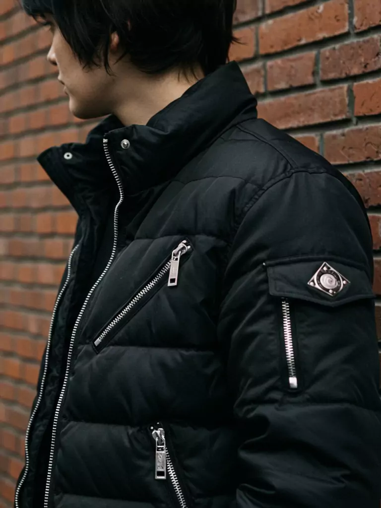 Puffer With Statement Zippers