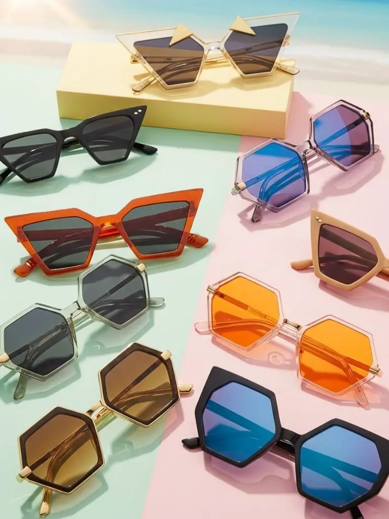 Retro Geometric Sunglasses
