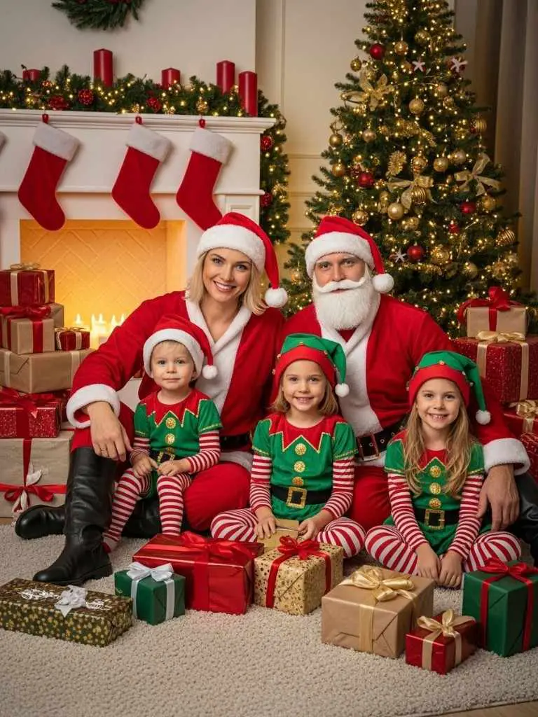Santa and Elves Theme