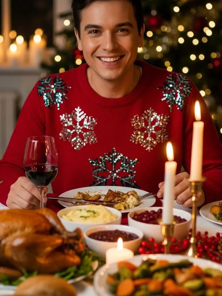 Sequin Christmas Sweater