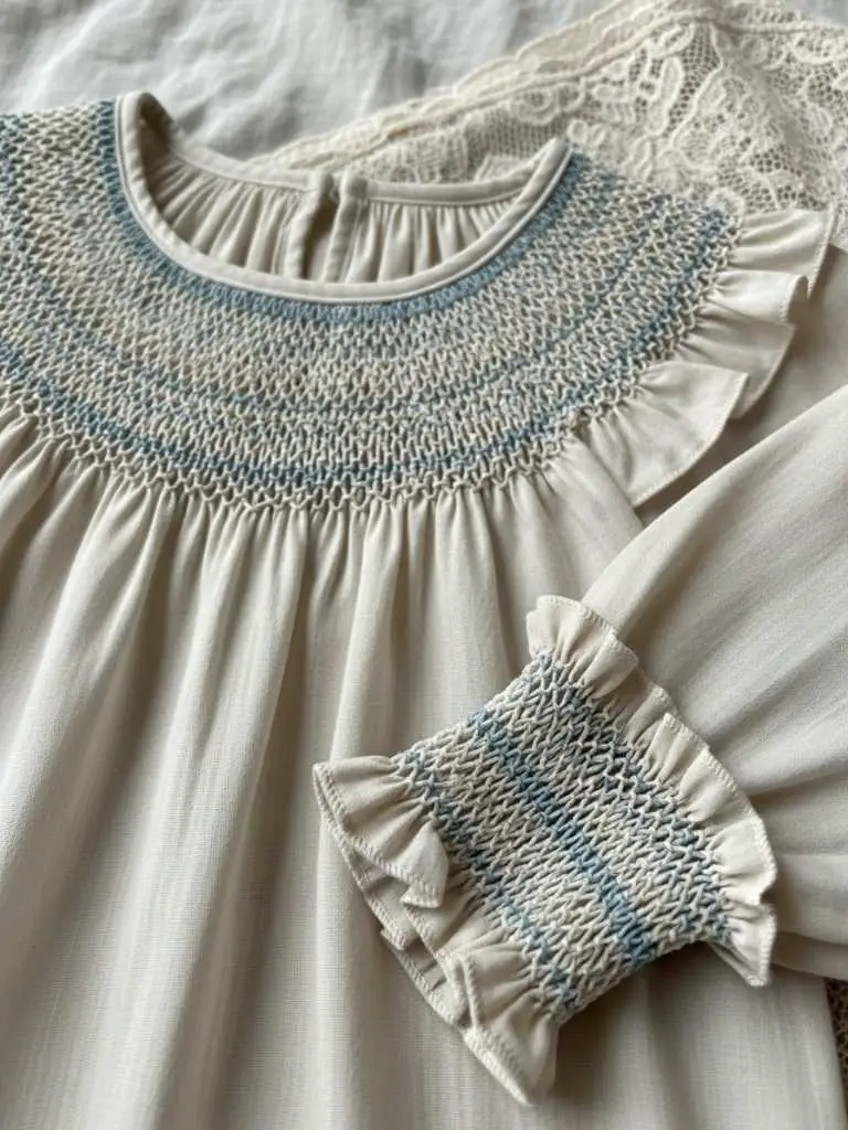 Smocked Peasant Top