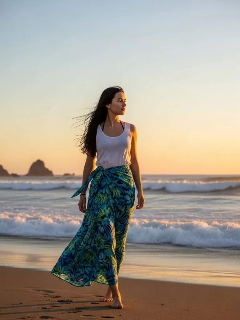 The Beachy Wrap Maxi