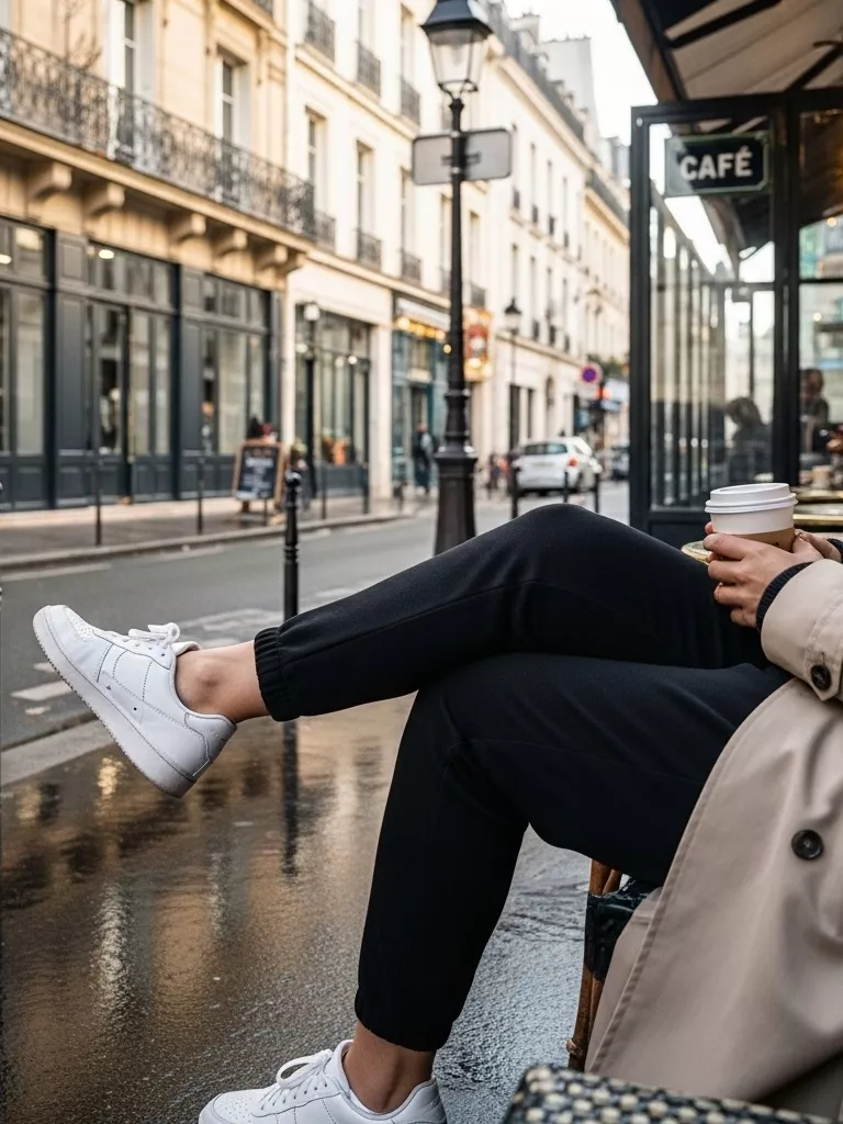 The Classic Black Joggers