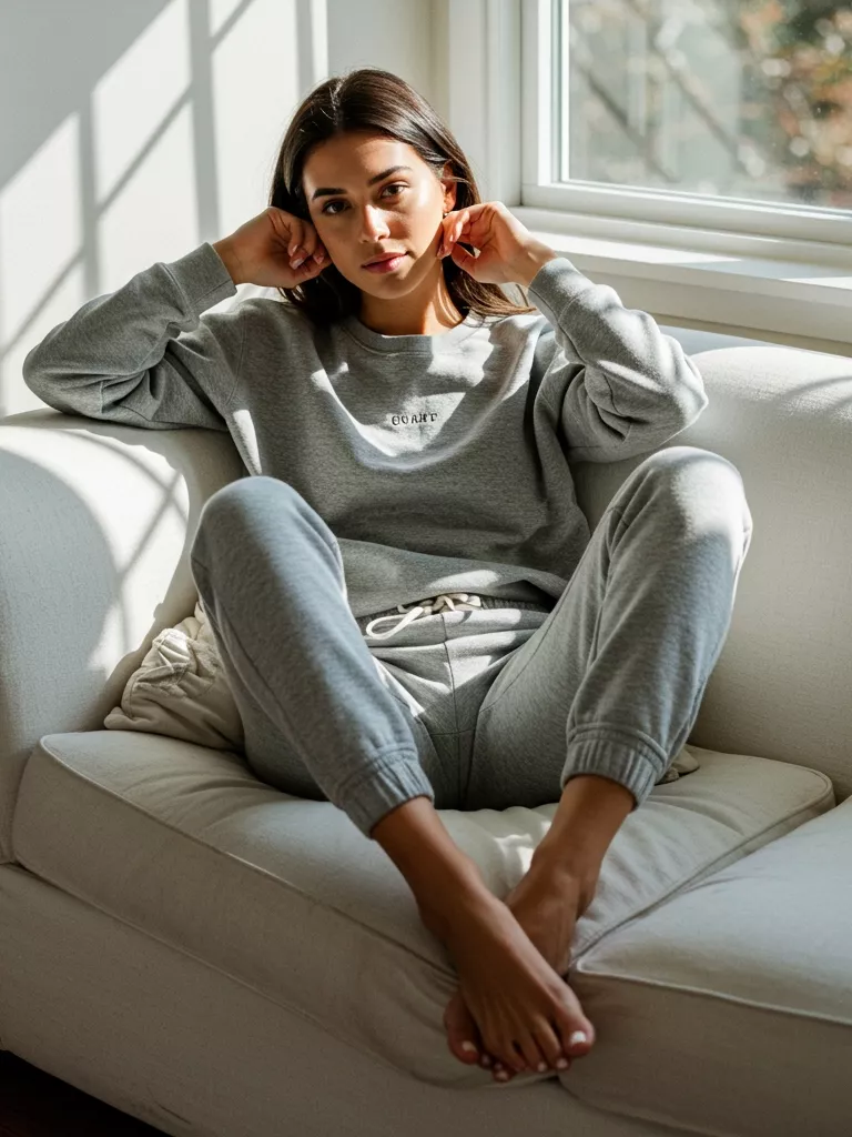 The Classic Grey Sweat Set