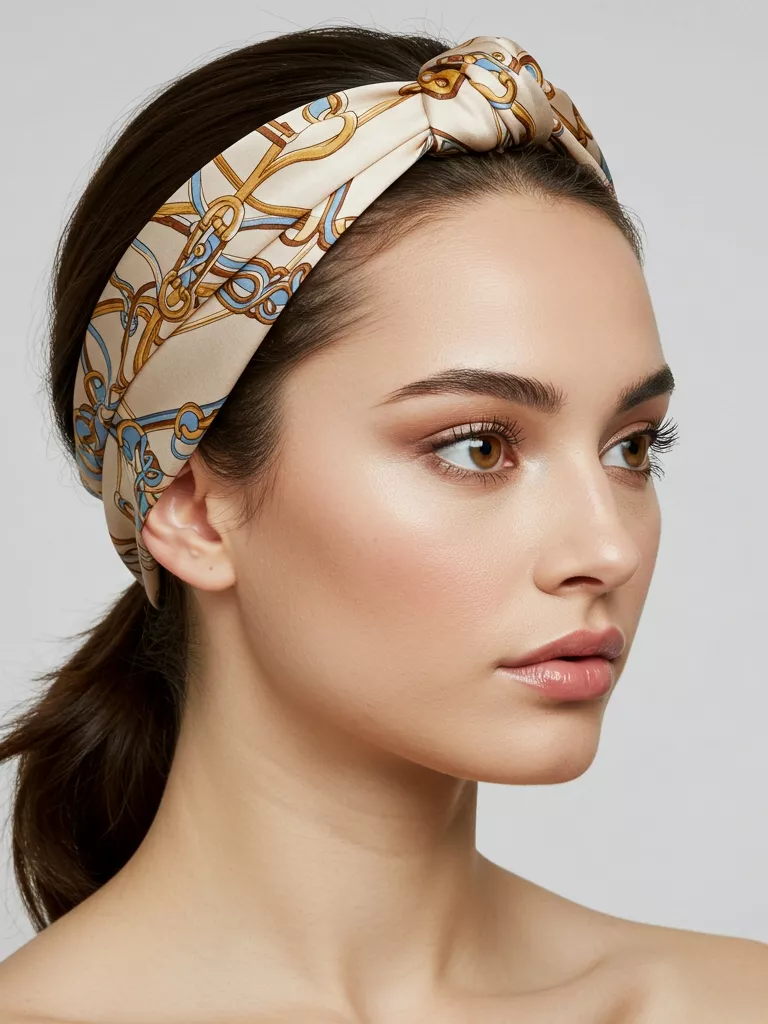 The Headband Wrap (Retro Feel)