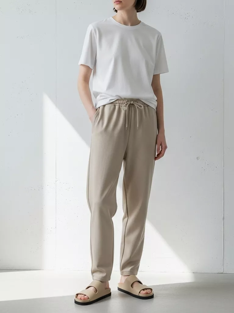 The Minimalist Neutral Pants