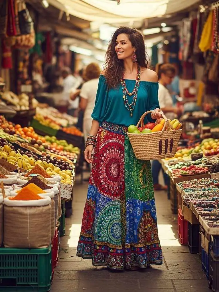 The Printed Gypsy Skirt