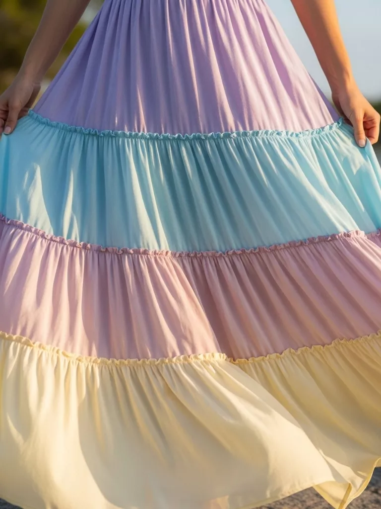 The Tiered Boho Skirt