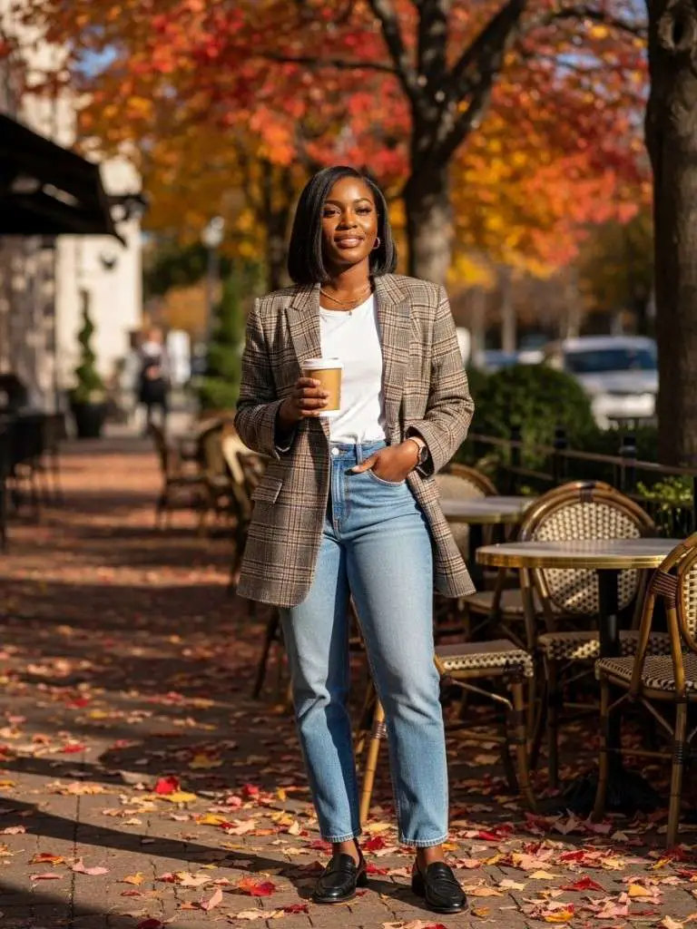 Blazer and Jeans Combo