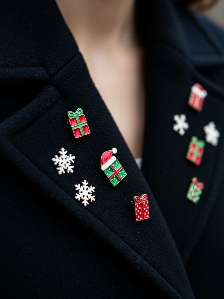 Christmas Brooches and Pins