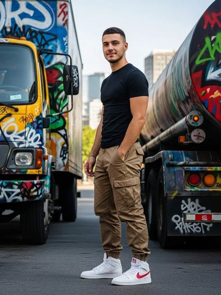 Confidence with Cargo Pants