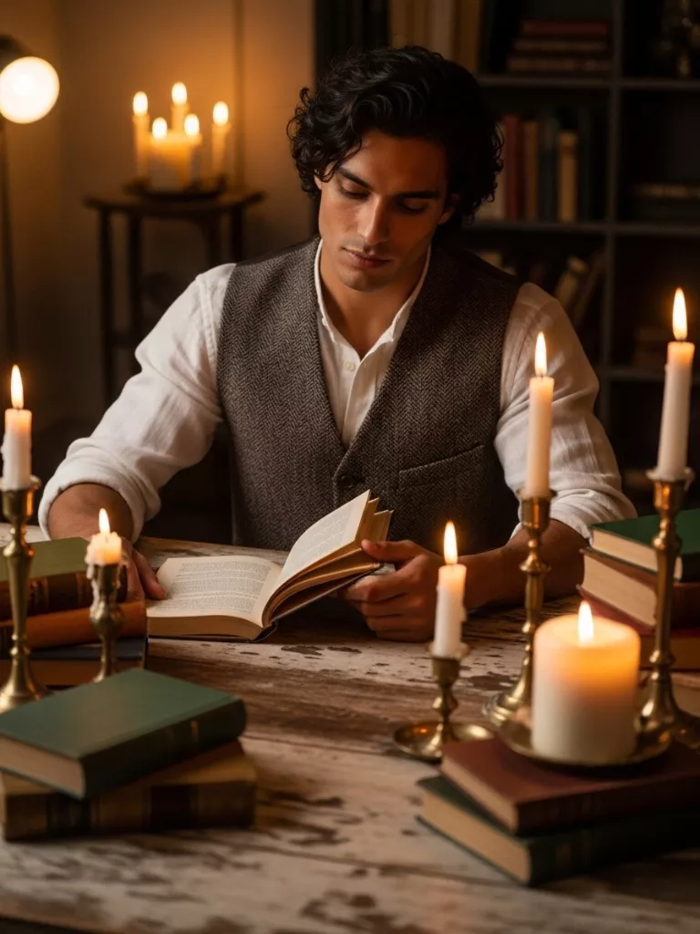 Cropped Vest and Rolled Sleeves