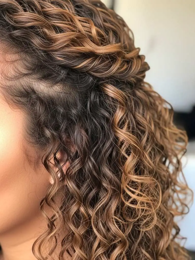 Curly Waterfall Twist
