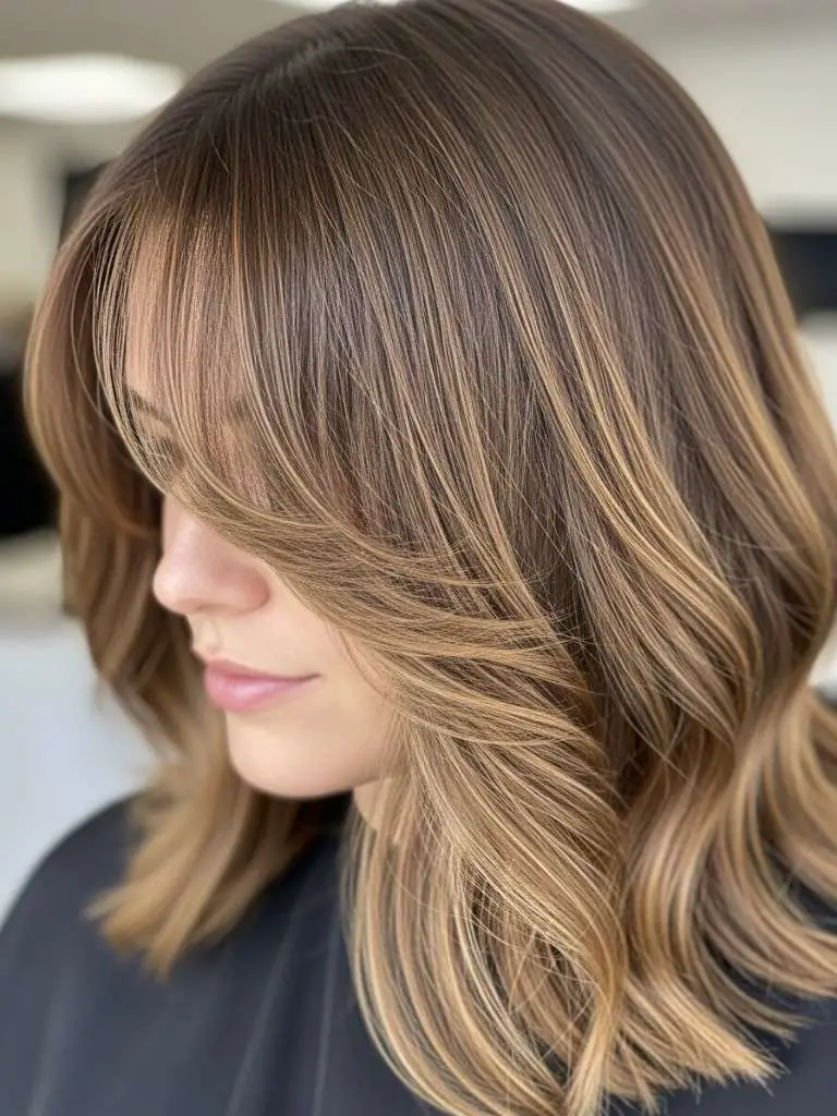 Curtain Bang Blowout