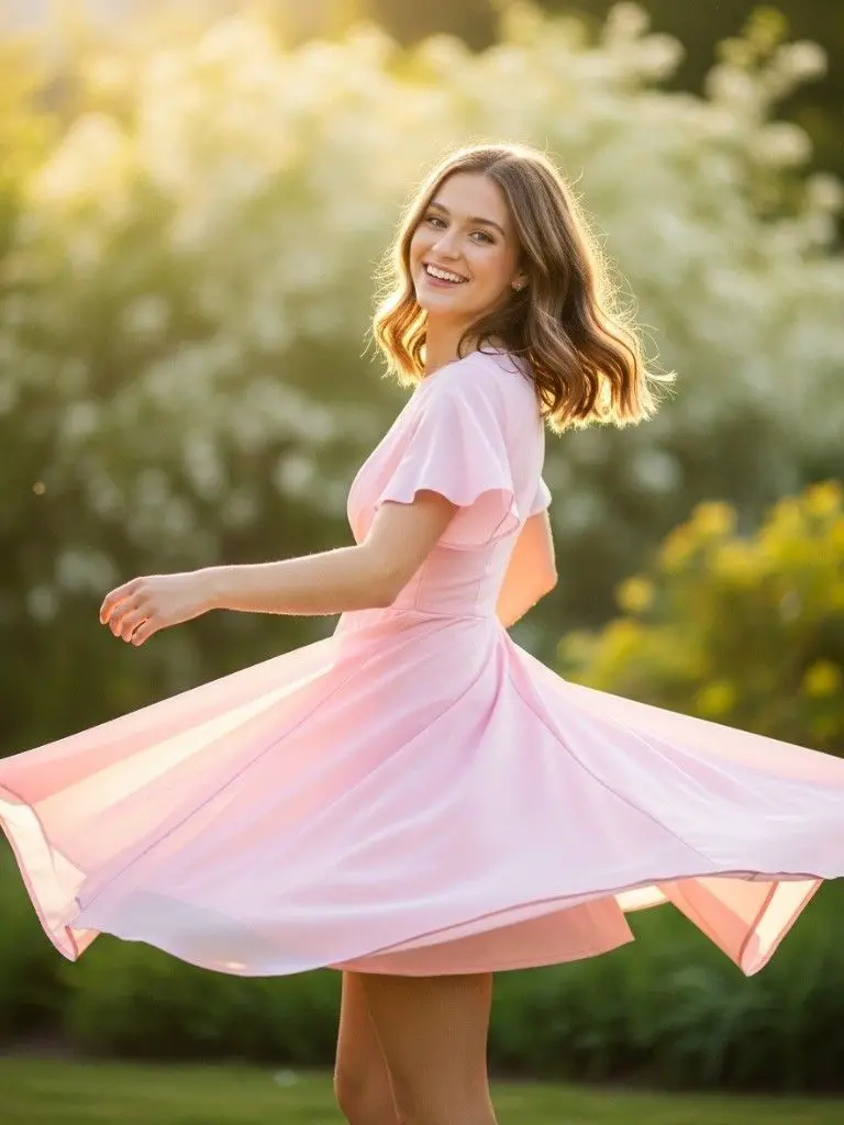 Flirty Pink Mini Dress